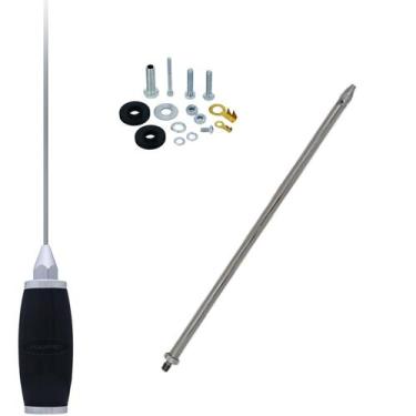 Imagem de Antena Móvel Px Mini Maria Mole B-2005p 1,40 metros + Alongador Inox 2