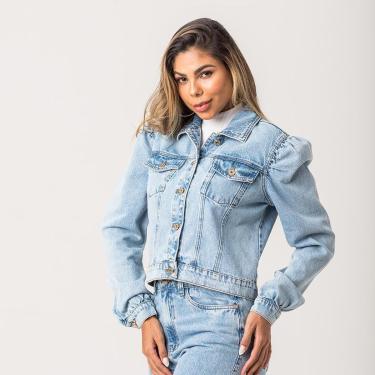 Imagem de Jaqueta Jeans Cropped Feminina Zune-Feminino
