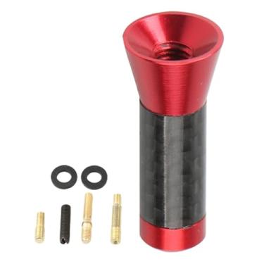 Imagem de Antena de rádio de carro, antena de rádio para caminhão,Antena receptora estéreo de 3,5 cm - Antena receptor estéreo de metal, substituição de antena de carro de fibra de carbono para recepção aprimor
