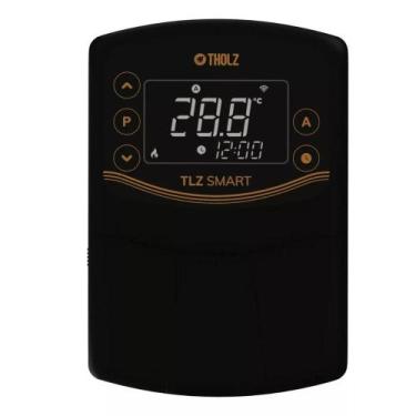 Imagem de Termostato Digital Programador Horário Wi-Fi Tlz Smart 1516N - Tholz