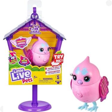 Imagem de Little Live Pets Lil' Bird & Bird House: Princesa Polly Reage ao Toque