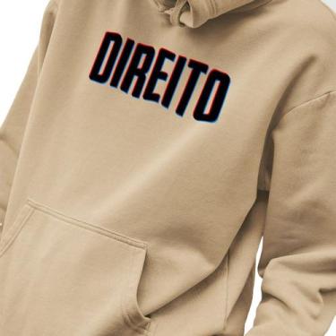 Imagem de Blusa Moletom Masculino Estampado 3D Direito em Algodão Fio 30.1 Pente