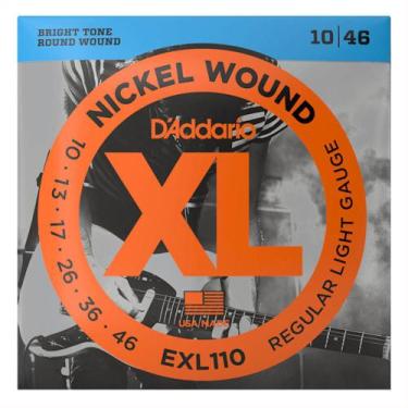 Imagem de Encordoamento Cordas Para Guitarra Daddario 010 EXL110-B - D'Addario