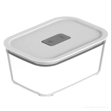 Imagem de Pote de Vidro Hermético Fresh Lock OU 1200 ml Retangular