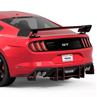 Imagem de Vicrez Genali VR2 Rear Diffuser vz102636 Compatible with Ford Mustang 2015-2023