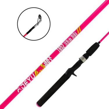 Imagem de Vara Para Carretilha Max Bull 1,65m 10-20Lbs 2 Partes - Deyu, Rosa