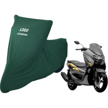 Imagem de Capa Para Cobrir Moto Yamaha N Max Alta Durabilidade - Mz, Verde