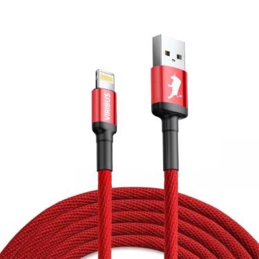Imagem de Cabo Lightning Premium Ultra Reforçado em Nylon para Carga e Transferê