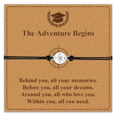 Imagem de FANCIBAND Pulseira de volta às aulas Mommy and Me, First Day of School Mother Matching Charm Bracelets, Mom and Me Conjunto para 2, presentes de volta às aulas, Small, Aço inoxidável, Ágata