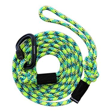 Imagem de Wilderdog Mosquetão Corda de Escalada para Cães de Médio e Grande - 1,5 m - Limão - 1 quilate