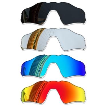 Imagem de LenzProse Lentes de reposição polarizadas de 1,5 mm para óculos de sol Oakley Radar EV Path OO9208, antiarranhões | Ajuste perfeito