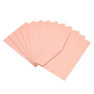 Imagem de PATIKIL Envelopes de convites, pacote com 25 cartões coloridos em branco para aniversários de casamento, rosa