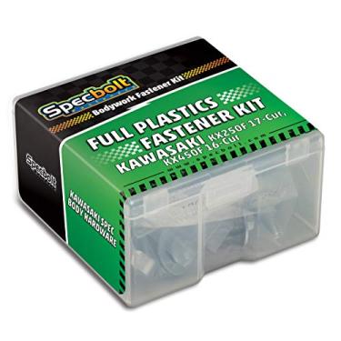 Imagem de O kit de parafusos de fixação total de plástico Specbolt serve para: Kawasaki KX250F 17-CUR e KX450F 16-CUR #1620 KXF250 KXF450
