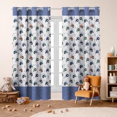 Imagem de Cortina Blackout Decorativa 2,80 X 2,20 P/Quarto Infantil (TRATR KDS)