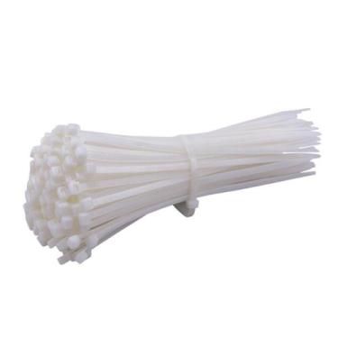 Imagem de Kit 100 Abraçadeira Nylon Várias Medidas Cinta Plástica Prender Organi