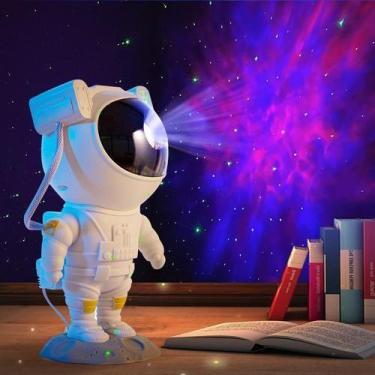 Imagem de  Projetor de luz galáxia para quarto  Controle remoto  USB - BC BORA C