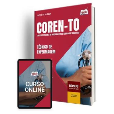 Imagem de Apostila COREN-TO 2024 - Técnico de Enfermagem - Apostilas Opção