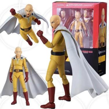 Imagem de Action Figure Saitama One Punch Man Anime Articulado Boneco Brinquedo 