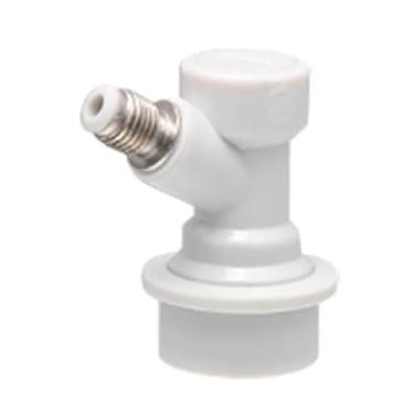Imagem de Fabricação caseira de cerveja Beer Keg Connector Dispenser Ball Lock Keg Disconnect Liquid/Gas Connectors 1/4'' For Ball Lock Keg Swivel Nut Homebrew Tools Acessórios para vinho(Gas thread)