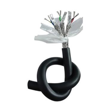 Imagem de Equipamentos de comunicação TRVVPPS Strong Anti-Interference Independent Double Shielded Cable 24 22 20 18 17AWG 4 6 8 10 12 14 16 20Core Heating 105℃ Fios e cabos(17 AWG1mm2,10Cores 5Meters)