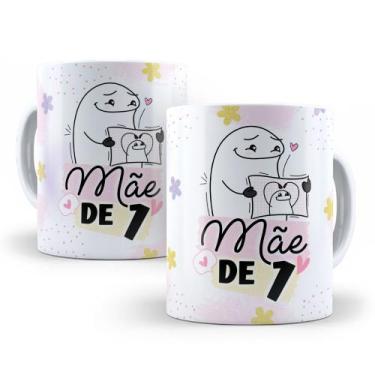Imagem de Caneca de Cerâmica Personalizada 325ml Flork Mães - ILBN