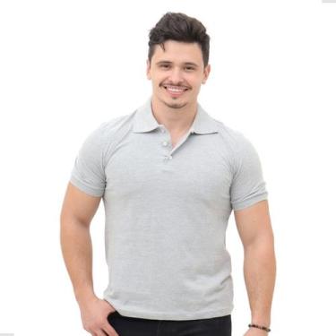 Imagem de Camiseta Polo Masculino Camisa Básica Lisa Uniforme Piquet - Hardseven