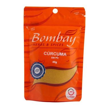 Imagem de Cúrcuma em Pó Bombay Herbs & Spices 40g