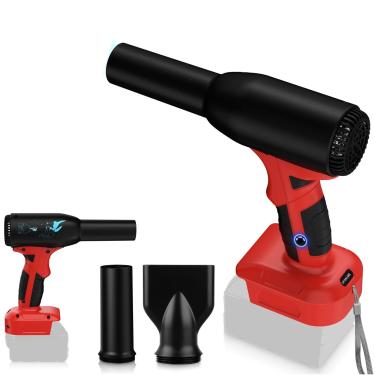 Imagem de Soprador de poeira sem fio para Milwaukee 18V para bateria M18, soprador de folhas para Milwaukee Jet Dry Mini espanador de ar comprimido para churrasco de acampamento (bateria não incluída)