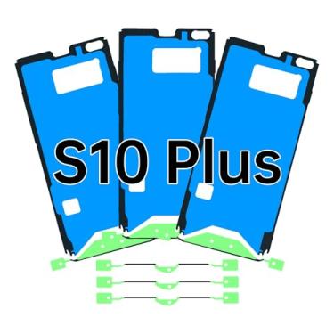 Imagem de BESJMYT 3 peças de fita adesiva de vedação à prova d'água para Samsung Galaxy S10 Plus fita adesiva de vedação de tela à prova d'água Peça de substituição para Galaxy s10 Plus SM-G975U SM-G975U1