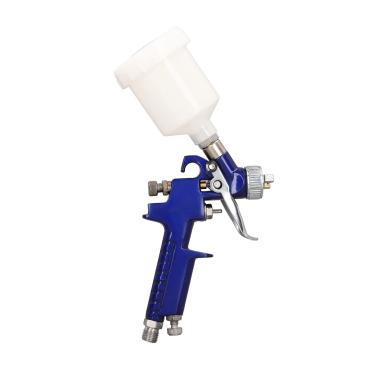 Imagem de Mão de Pressão da Pistola de Pulverização de HVLP 125 Ml Pote de Baixa Pressão Polpitador de Tinta 0,8 Mm Bico