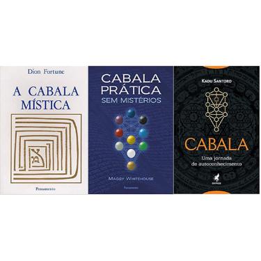 Imagem de Kit 3 livros Cabala: Uma jornada de autoconhecimento + Cabala Prática Sem Mistérios + A Cabala MÍstica
