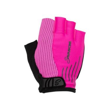 Imagem de Luva Para Ciclismo Rosa Neon Aberta Savancini (1603-003), M