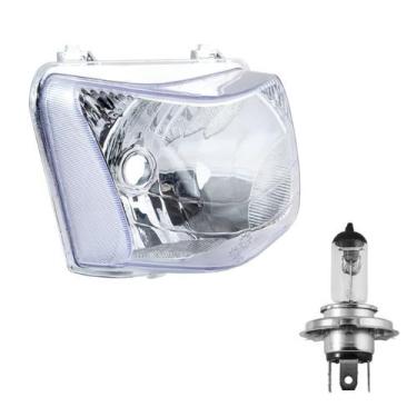 Imagem de Bloco Óptico NXR Bros 125 / Bros 150 Encaixe P/ Lâmpada H4 / Acompanha