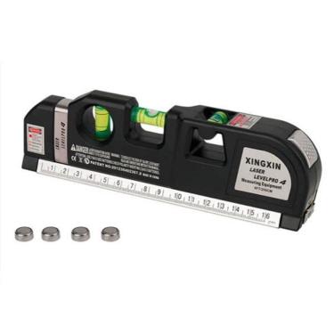 Imagem de Nível Laser Profissional Trena Level 3 Estágios Nivelador