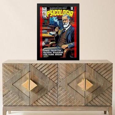 Imagem de Quadro Freud - Psicologia 24X18Cm - Quadros On-Line