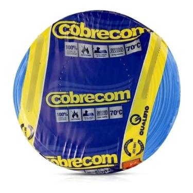 Imagem de Cabo Flexível 2,5mm Até 750V 100mts Cores Cobrecom Inmetro Antichamas,