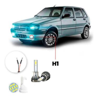Imagem de Ultra Led Nano 22000lm Fiat Uno Mille 2004-2015 Milha H1 - LUXLED y3, 