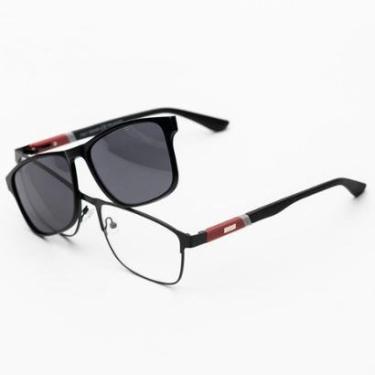 Imagem de Armação De Óculos De Grau Clip On / Tom-Masculino