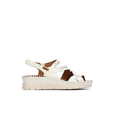 Imagem de PIKOLINOS Sandálias femininas de couro Altea, Nata, 9-9.5