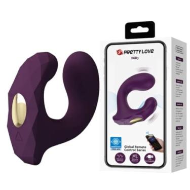 Imagem de Vibrador Longa Distância Com 12 Vibrações App Controll Conexão Íntima Prazer Mútuo