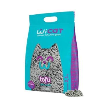 Imagem de WiCat - Areia para Gatos de Tofu - Biodegradável - Carvão de Bambu - V