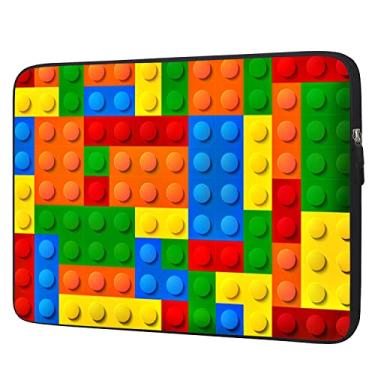 Imagem de AMARY Bolsa para laptop de 11,6 polegadas - 12,5 polegadas Neoprene Notebook Bolsa de transporte Chromebook Ultrabook Capa para tablet Apple MacBook Air HP DELL Lenovo Asus Samsung (Fogueira)