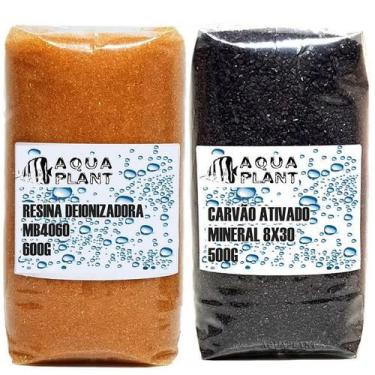 Imagem de Resina Mista Mb4060 e Carvão Ativado P deionizador  ou RO - AQUAPLANT