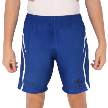 Imagem de Calção Umbro Rush Azul Branco e Marinho-P