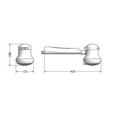 Imagem de Maxi Ducha Ultra 220v - Lorenzetti Branco