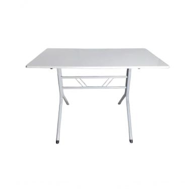Imagem de Mesa Moema 120x70 Branca Base Branca