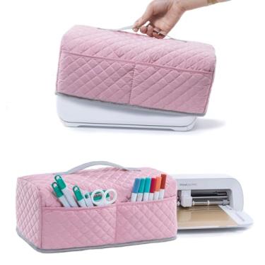Imagem de AMOIGEE Capa Protetora Contra Poeira Compatível Com Máquina De Corte Cricut Joy Xtra Smart, Bolsos Para Acessórios E Ferramentas