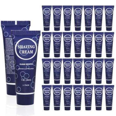 Imagem de RSQAZQ Creme De Barbear Viagem Para Homens, Mini Embalagem Individual A Granel, Produtos Higiene Pessoal Descartáveis, Comodidades Hotéis Férias, Abrigos/Moradores Rua/Casas Repouso/Instituições Car