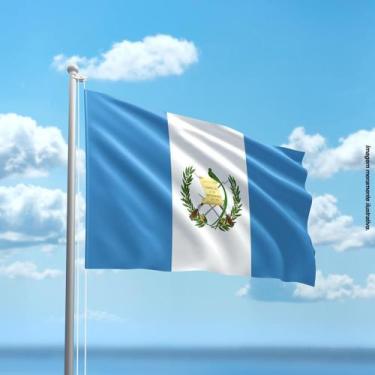 Imagem de Bandeira da Guatemala 80cmx140cm Tecido Oxford 100% Poliéster - Presen