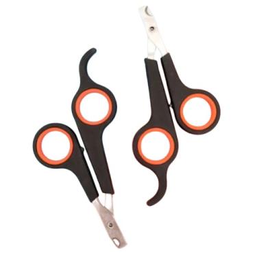 Imagem de Tesoura para Unhas de Pets em Aço Inox, 12,5x6cm, para Cachorros, Gatos e Coelhos